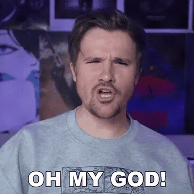Cat With Oh Lord Yeah Text GIF