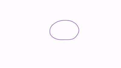 Cat With Purple Tail And Fangs GIF
