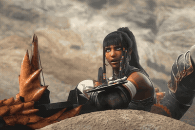 Cat With Samurai Hat Between Two Cats GIF