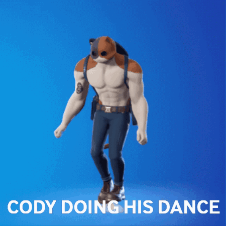 Cat With Words Cody Doing His Dance GIF