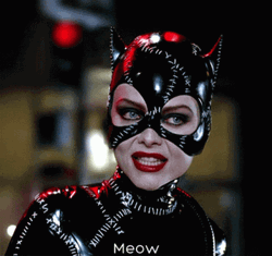 Cat Woman Meow GIF