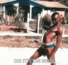 Catch Me Outside Funny Black Man Roller Skates GIF