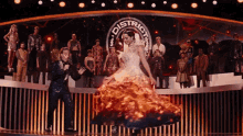 Catching Fire Dress May The Odds Be Ever In Your Favor GIF