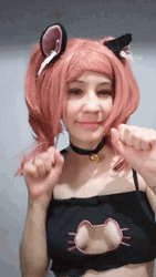 Catgirl Gamino Dancing GIF