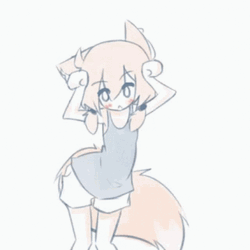 Catgirl Kudamaki Tsukasa Sway Anime GIF
