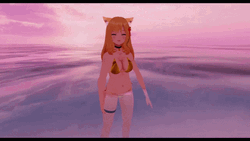 Catgirl Thor Chan Vitual You Tuber Anime GIF