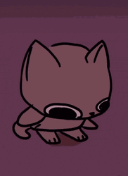 Catjam Hyped Up Hip Sway Cartoon Cat GIF