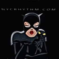 Catwoman Flying Kiss GIF
