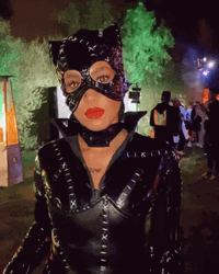 Catwoman In A Festival GIF