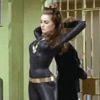 Catwoman In The Prison Cell GIF