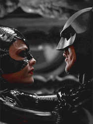 Catwoman Kisses Batman GIF