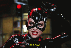 Catwoman Saying Moew GIF