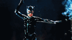 Catwoman Whipping Attackers GIF