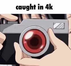 Caught In 4K Anime Aya Touhou Snapping Picture GIF