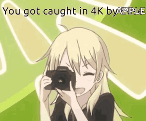Caught In 4K Anime Girl Elise  GIF