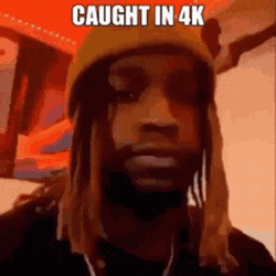 Caught In 4K Black Man Taking Picture GIF