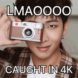 Caught In 4K BTS Namjoon RM GIF