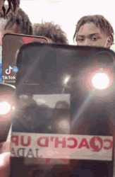 Caught In 4K Crowd Taking Cellphone Videos GIF