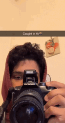 Caught In 4K Flashing Camera GIF