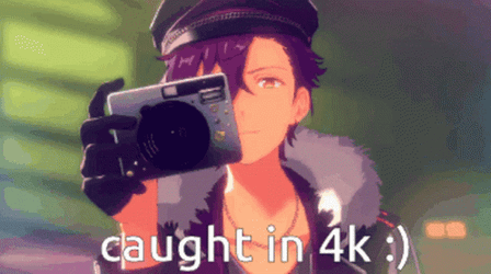 Caught In 4K Giggly Anime Adonis GIF