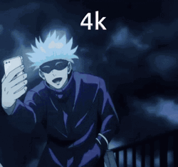 Caught In 4K Satoru Gojo Jujutsu Kaisen GIF