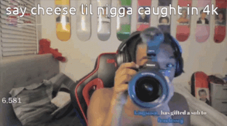 Caught In 4K Say Cheese Snapping Photo GIF