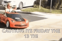 Caution It's Happy Friday The 13Th GIF