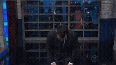 CBS Logo In Dark Room Corner GIF