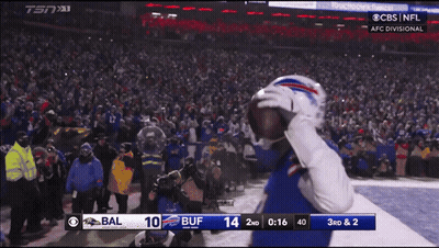 CBS NFL Broadcast Bills Vs Ravens GIF