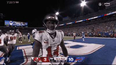 CBS NFL Broadcast Football Game Between Panthers And Tampa Bay Buccaneers GIF