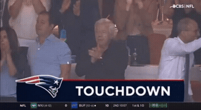 CBS NFL Broadcast Patriots Game GIF