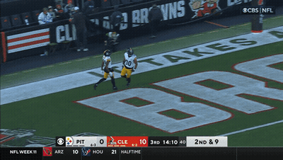CBS NFL Broadcast Pittsburgh Vs Cleveland GIF