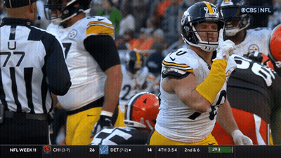 CBS NFL Broadcast Steelers Vs Browns GIF