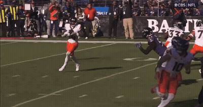 CBS NFL Broadcast Vikings Vs Ravens GIF