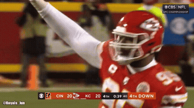 CBS NFL Chiefs Vs Redskins GIF