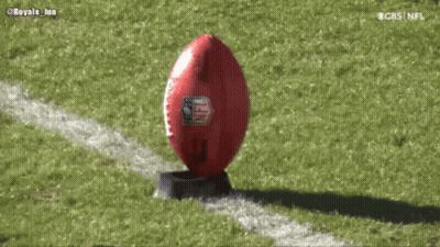 CBS NFL Football On Field GIF