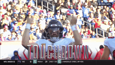 CBS NFL Football Touchdown GIF