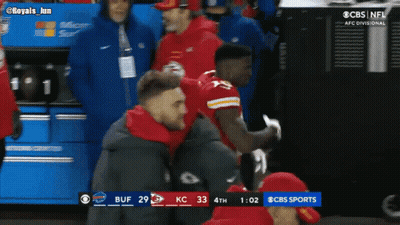 CBS Sports Chiefs Vs Buffalo Bills Football GIF