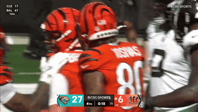 CBS Sports Football Game Score 27 To 6 GIF