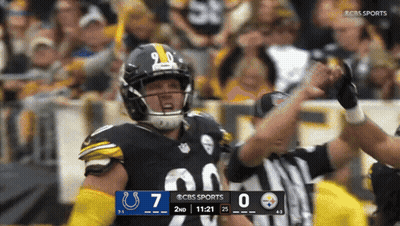 CBS Sports Football Game Score 7 To 0 GIF