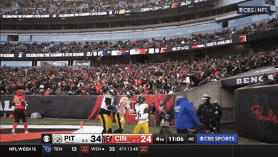 CBS Sports Football Game Steelers Vs Titans GIF