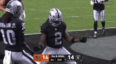 CBS Sports Football Raiders Vs Bears GIF