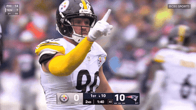 CBS Sports Steelers vs Patriots Football
