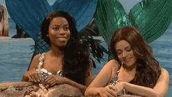 Cecily Strong Mermaid GIF