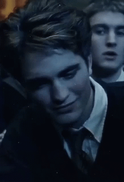 Cedric Diggory Smiling GIF