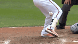 Cedric Mullins Striking Ball GIF