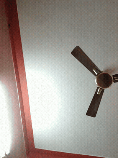 Ceiling Fan With Three Blades GIF
