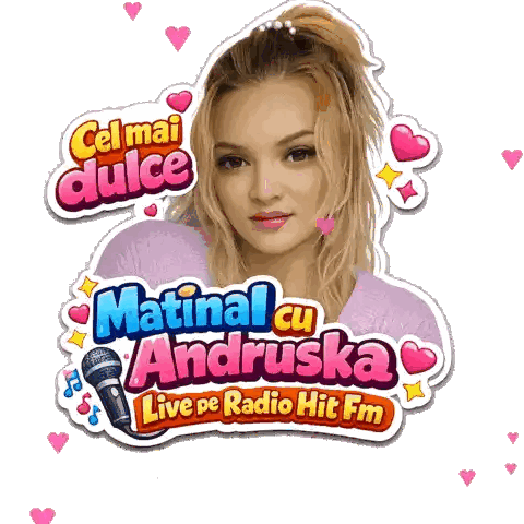 Cel Mai Dulce And Matinal Cu Andruska Sticker