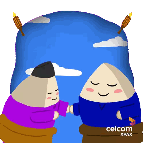 Celcom XPax Cartoon Characters Sticker
