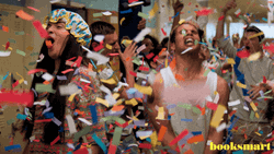 Celebrate Confetti School Party Book Smart Movie GIF